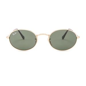Ray-Ban Oval Flat Sunglasses
